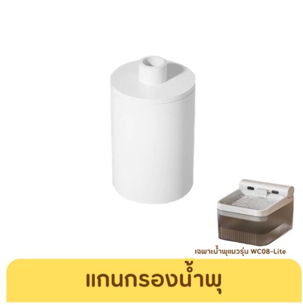 แผ่นกรองน้ำพุแมว ไส้กรองน้ำพุสัตว์เลี้ยง - Image 3