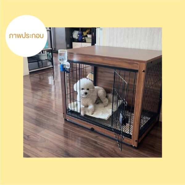 กรงสุนัข กรงหมา กรงไม้สัตว์เลี้ยง - Image 6