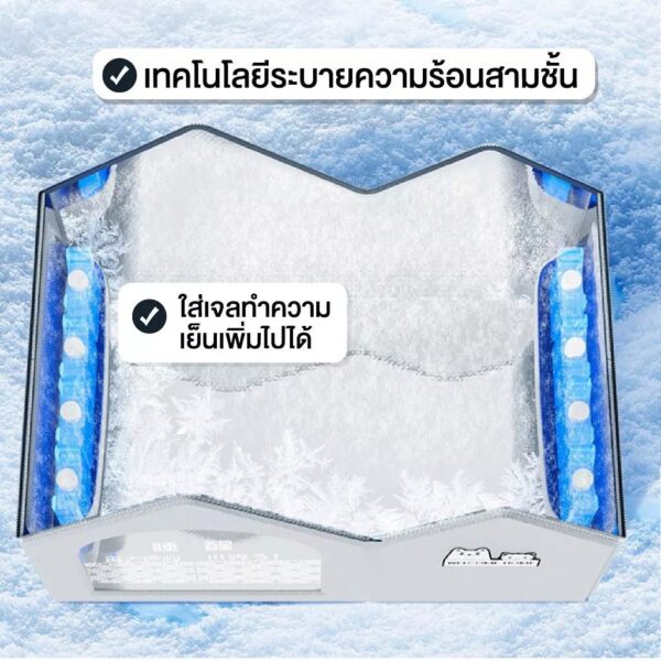 บ้านเย็นสำหรับแมว Cooling Pet House บ้านแมว บ้านปรับอากาศ สำหรับสัตว์เลี้ยง - Image 11