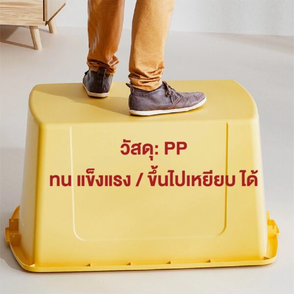 กระบะทรายแมวจัมโบ้Cat Litter Box หน้ากว้าง60/80cm ห้องน้ำแมว ทรงโดม ทางเข้าออก2ทาง - Image 12