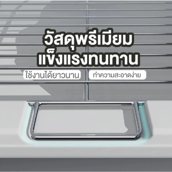 ห้องน้ำสุนัข ถาดรองฉี่สุนัข ถาดฝึกขับถ่าย แบบตะแกรงเหล็ก ทำความสะอาดง่าย - Image 6